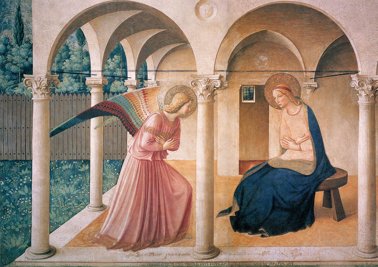 Fra Angelico's Annunciation fresco