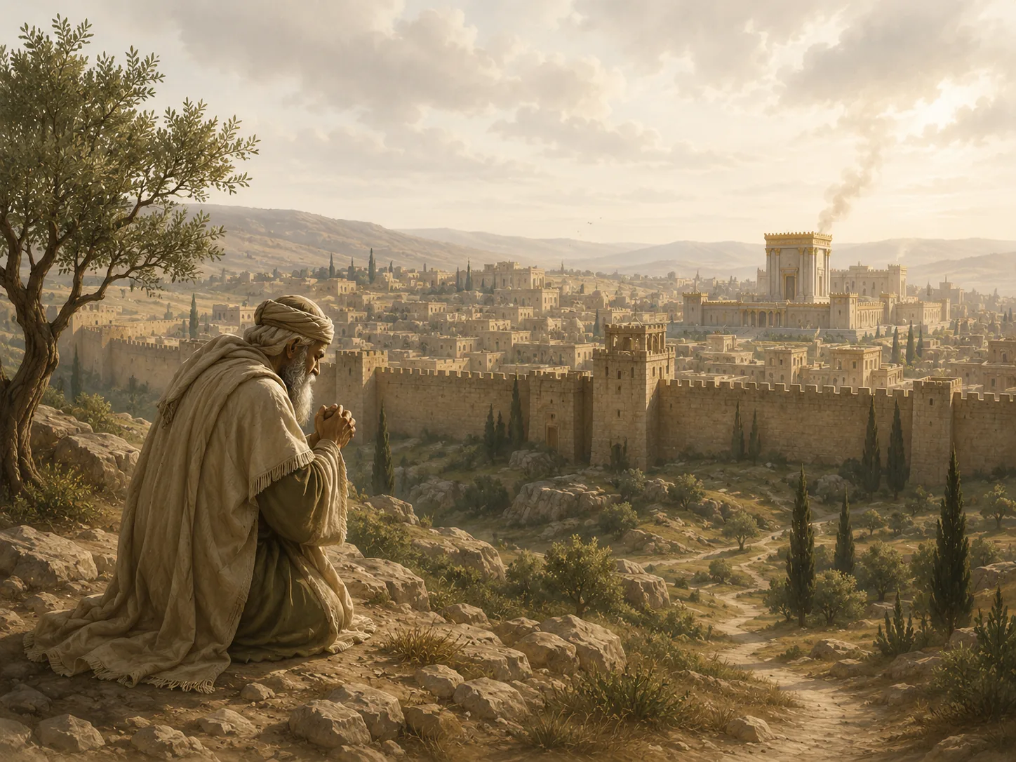 A wilderness prophet preparing the way